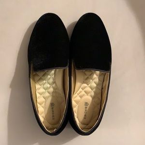 Birdies Starling Black Velvet Flats ✨ LIKE NEW ✨